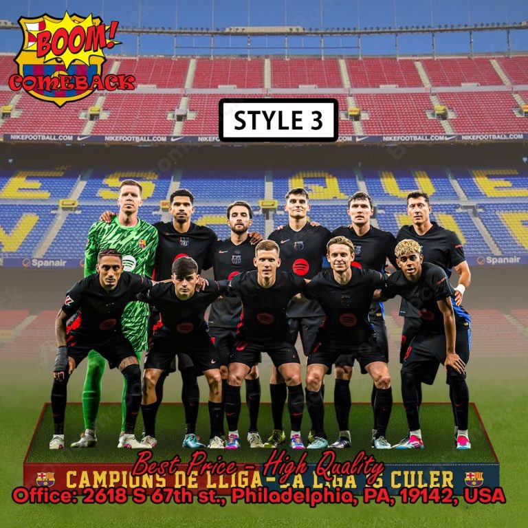Barcelona Campions De Lliga La Liga Is Culer Acrylic Plaque