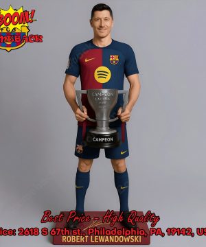 Robert Lewandowski Barcelona Acrylic Plaque
