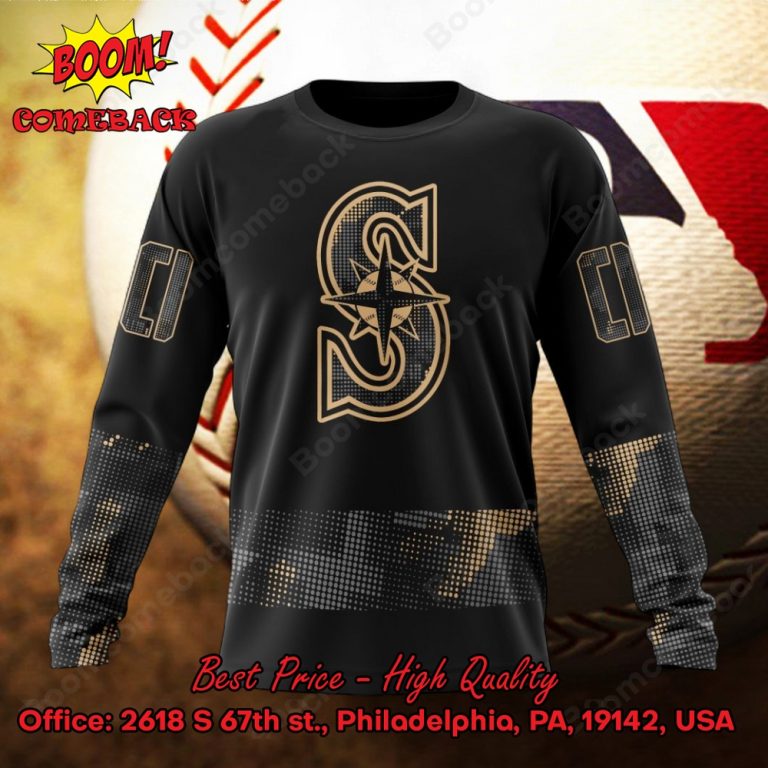 Seattle Mariners Armed Forces Day Hoodie