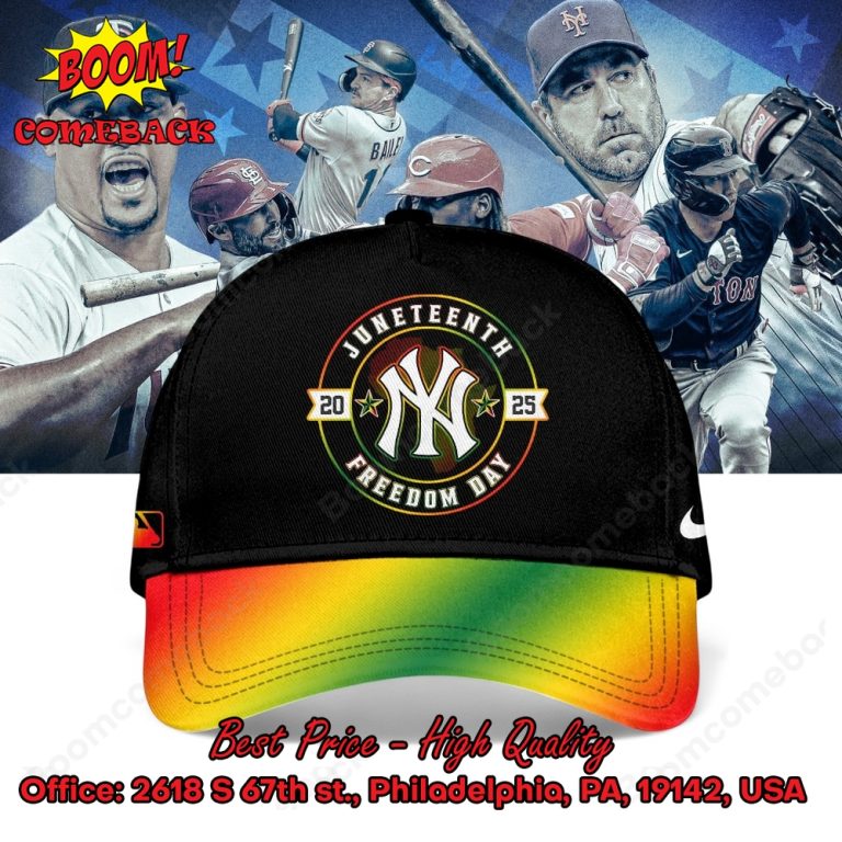 New York Yankees Juneteenth Day Baseball Jersey