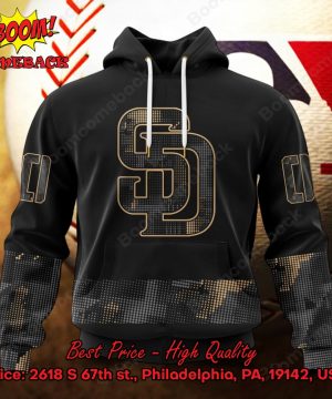 San Diego Padres Armed Forces Day Hoodie