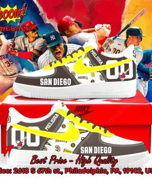 san diego padres custom name air force shoes 2 VQxQx