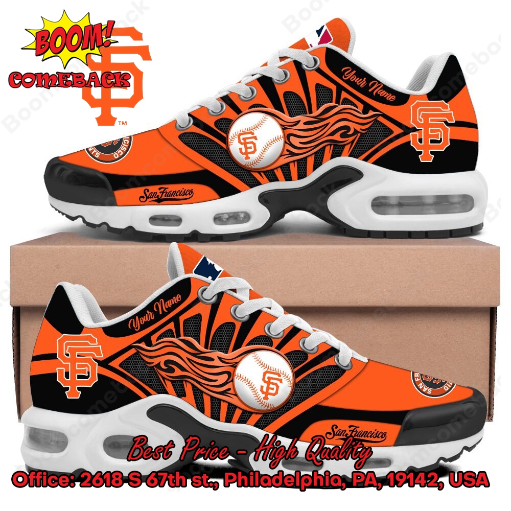 San Francisco Giants Custom Name Air Max Plus Shoes San Francisco Giants Custom Name Air Max Plus Shoes