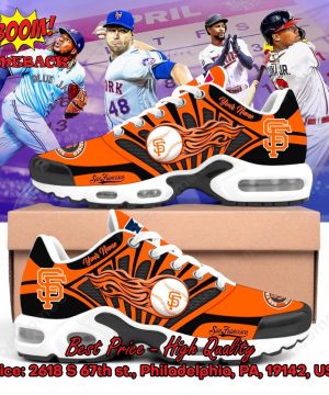 san francisco giants custom name air max plus shoes 3 M543m