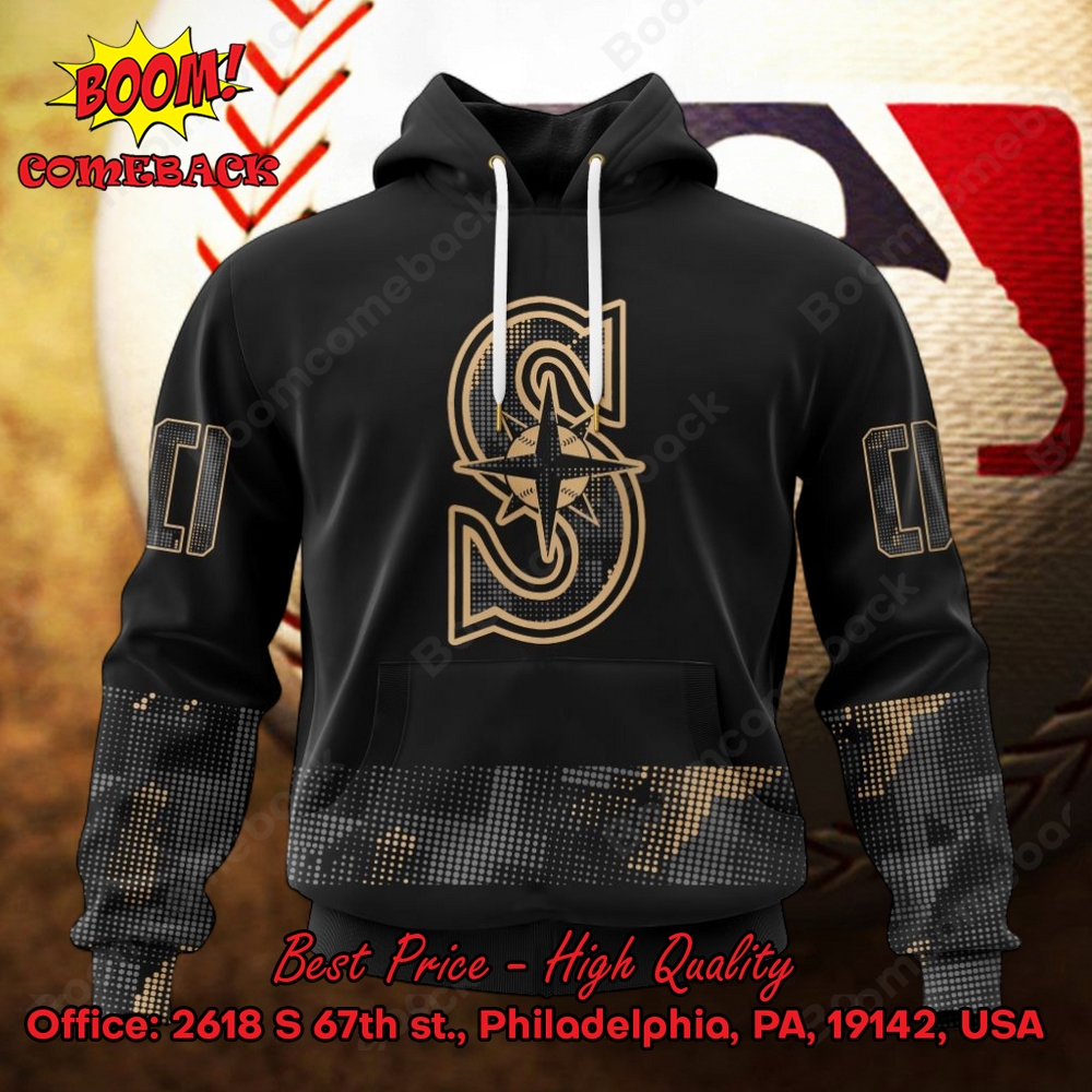 Seattle Mariners Armed Forces Day Hoodie Seattle Mariners Armed Forces Day Hoodie