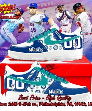seattle mariners custom name air force shoes 3 acMNf