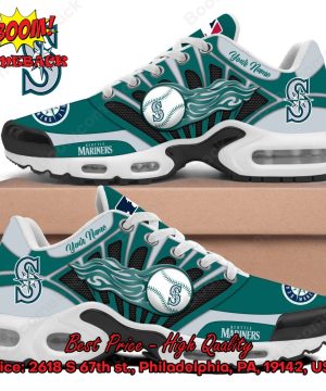 Seattle Mariners Custom Name Air Max Plus Shoes