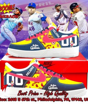 st louis cardinals custom name air force shoes 3 1l4fH