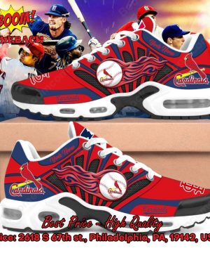 St. Louis Cardinals Custom Name Air Max Plus Shoes