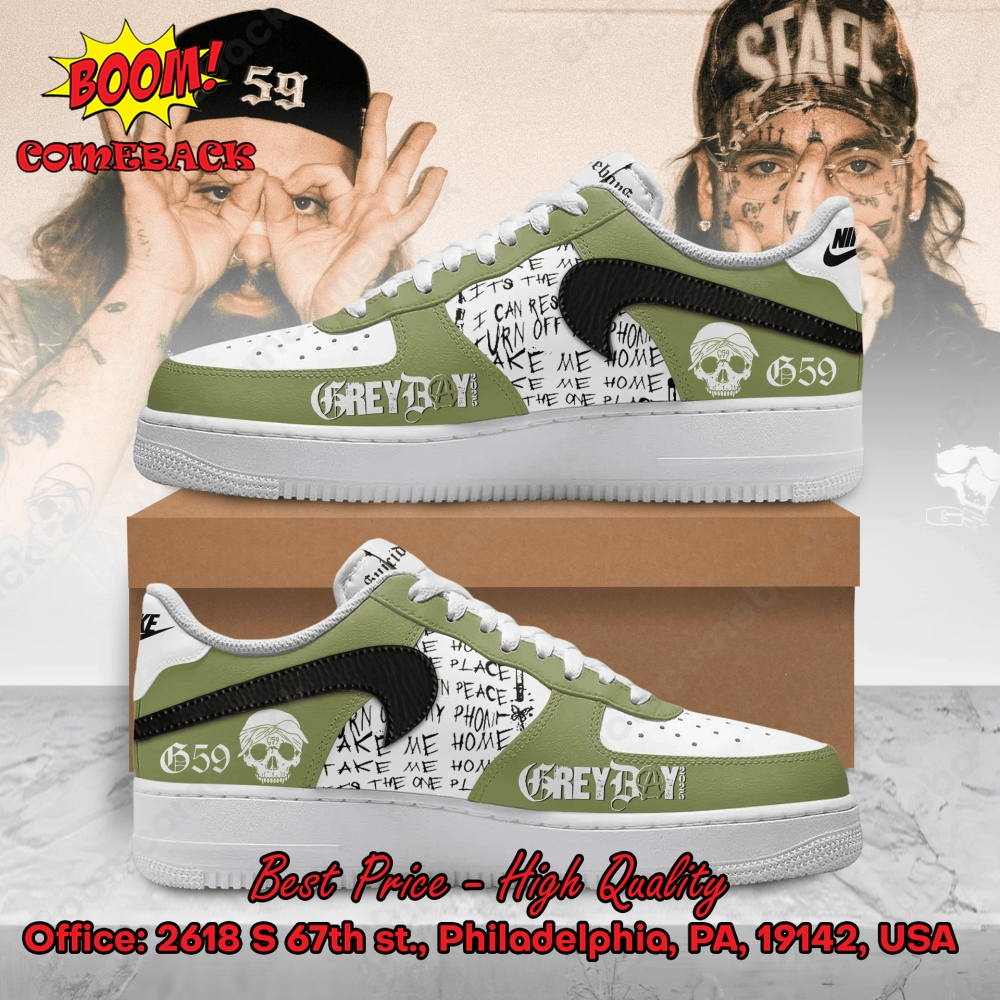 Suicideboys Grey Day 2025 Air Force Shoes Suicideboys Grey Day 2025 Air Force Shoes