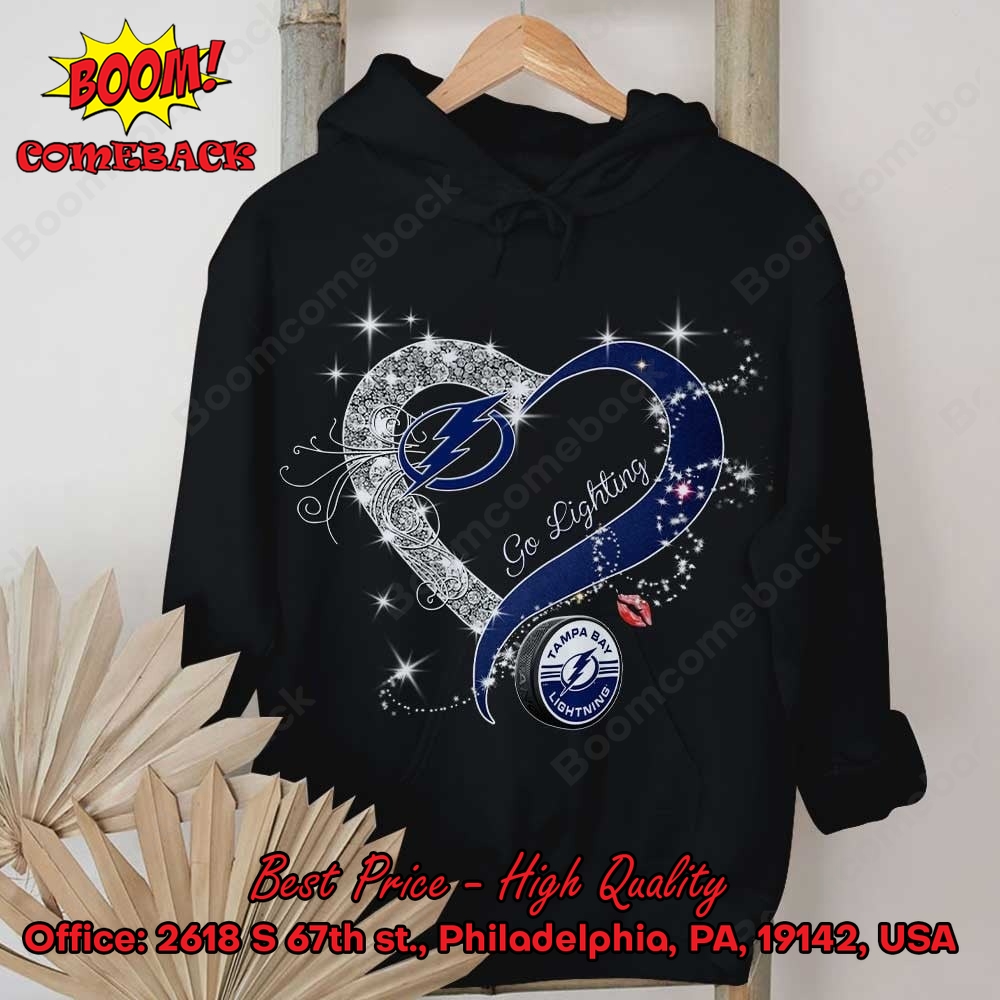Tampa Bay Lightning Glitter Heart Shirt Tampa Bay Lightning Glitter Heart Shirt