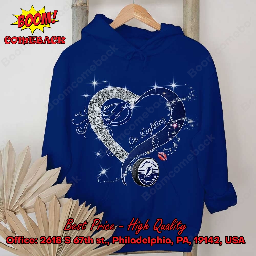 Tampa Bay Lightning Glitter Heart Shirt Tampa Bay Lightning Glitter Heart Shirt