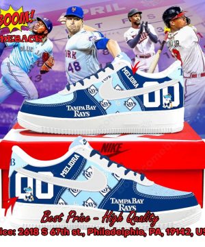 tampa bay rays custom name air force shoes 3 YoH42