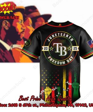 tampa bay rays juneteenth day baseball jersey 3 6U57m
