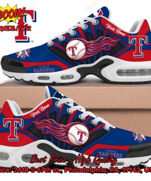 Texas Rangers Custom Name Air Max Plus Shoes