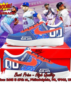 toronto blue jays custom name air force shoes 3 MDH0e