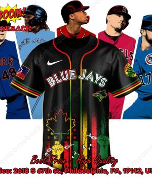 Toronto Blue Jays Juneteenth Day Baseball Jersey
