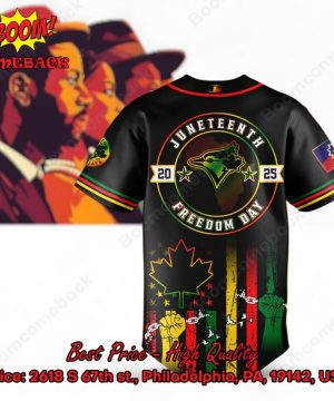 toronto blue jays juneteenth day baseball jersey 3 SoJsI
