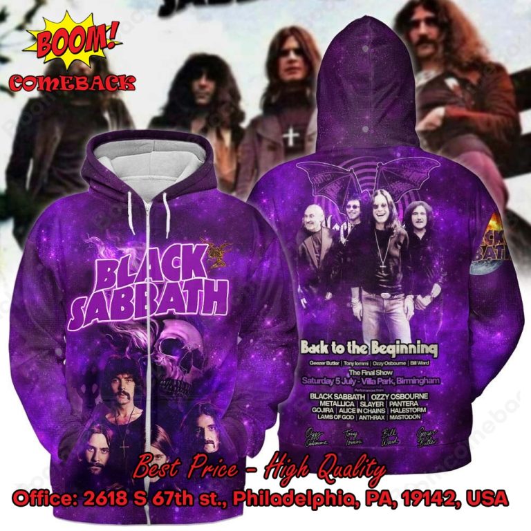 Black Sabbath Back To The Beginning Shirt