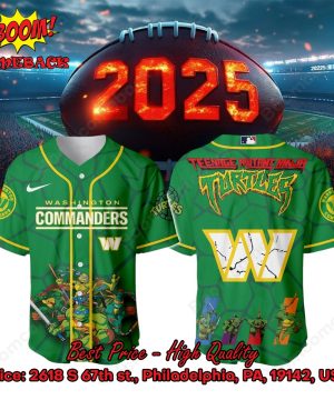 washington commanders x ninja turtles night baseball jersey 2 d8iFB