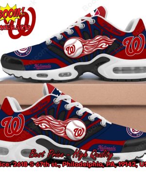 Washington Nationals Custom Name Air Max Plus Shoes
