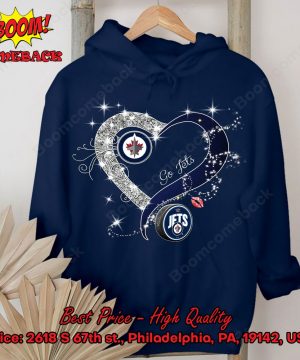 winnipeg jets glitter heart shirt 11 AxdBD