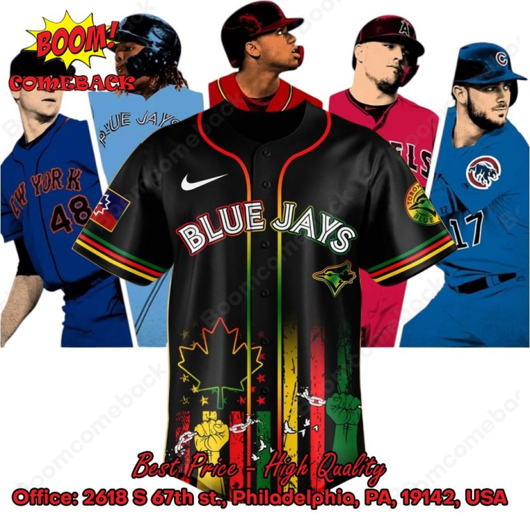 Toronto Blue Jays Juneteenth Day Baseball Jersey