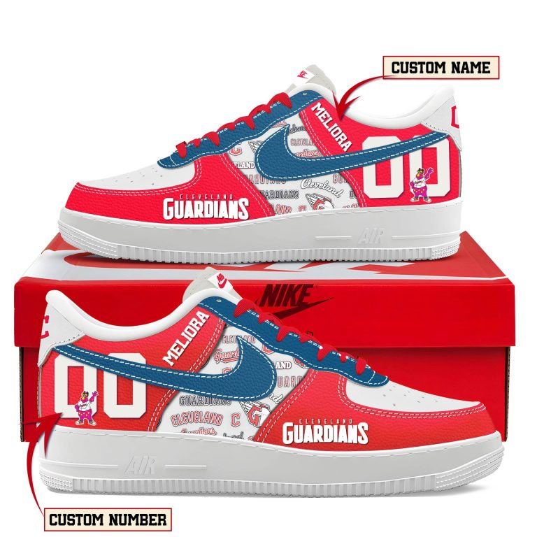 Cleveland Guardians Personalized Air Force Shoes