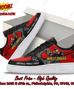 wrestlemania original tribal chief air force shoes 2 uV7qn