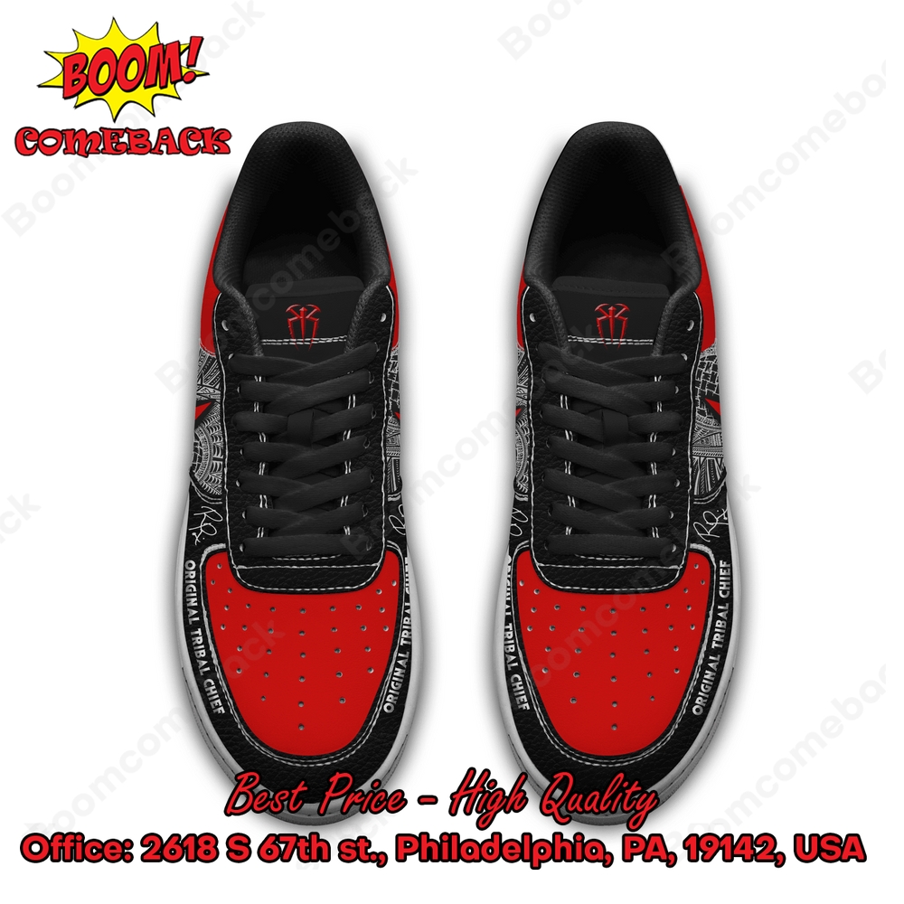 Wrestlemania Original Tribal Chief Air Force Shoes Wrestlemania Original Tribal Chief Air Force Shoes