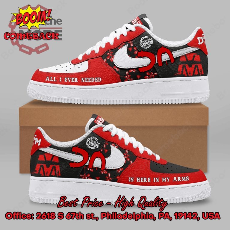Depeche Mode Enjoy the Silence Air Force Shoes