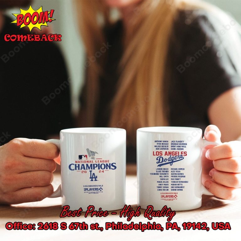 Los Angeles Dodgers 2024 World Series Champions Two-Pack Mug