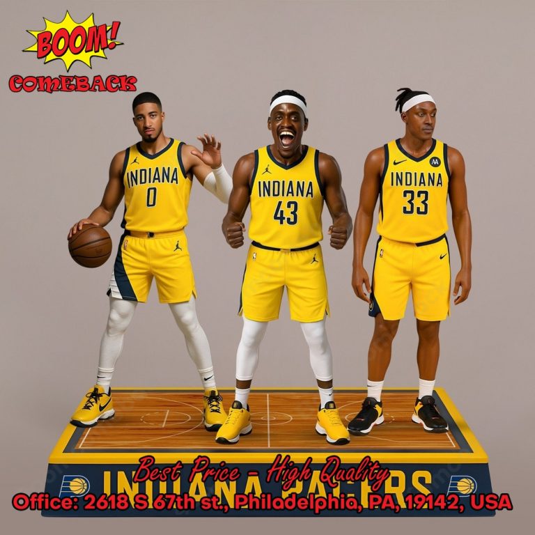 Myles Turner Tyrese Haliburton Pascal Siakam Pacers Acrylic Plaque