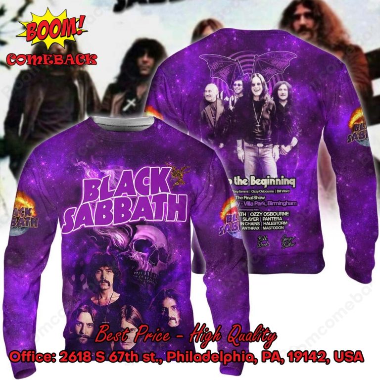 Black Sabbath Back To The Beginning Shirt