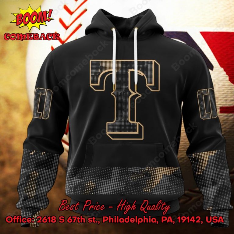 Texas Rangers Armed Forces Day Hoodie