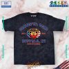 4th Of July Grateful Dead Buffalo 89 Blue Tie-Dye Tee Shirt