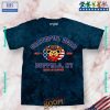 4th Of July Grateful Dead Buffalo 89 Green Tie-Dye Tee Shirt