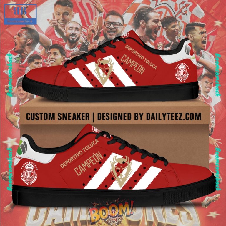 Deportivo Toluca 2025 Liga MX Champions Stan Smith Shoes