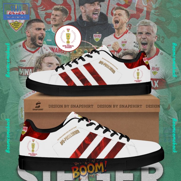 VfB Stuttgart Crowned DFB Pokal 2025 Champions Stan Smith Shoes