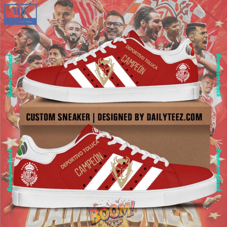Deportivo Toluca 2025 Liga MX Champions Stan Smith Shoes