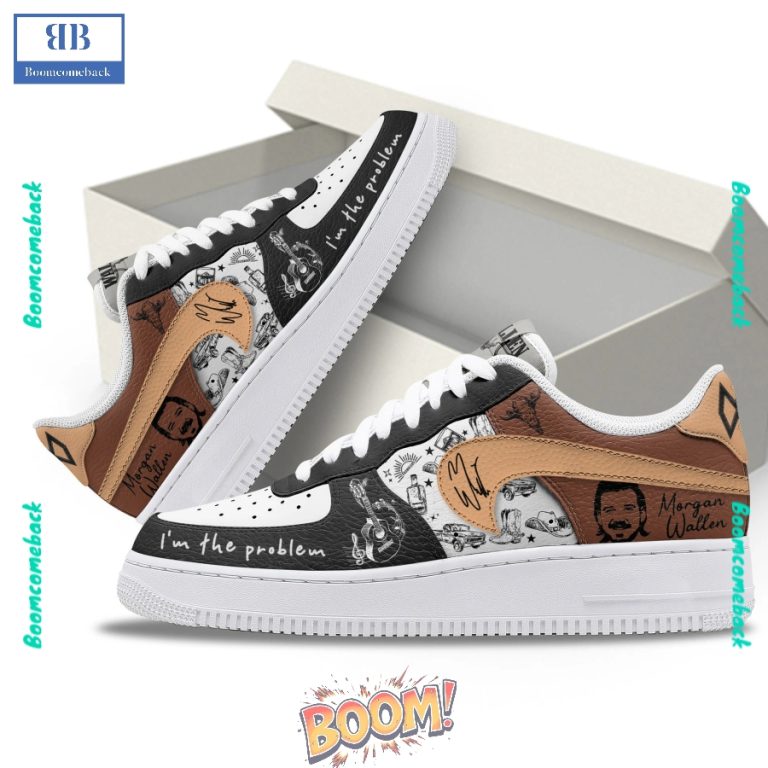 Morgan Wallen 2025 Tour Nike Air Force Sneakers