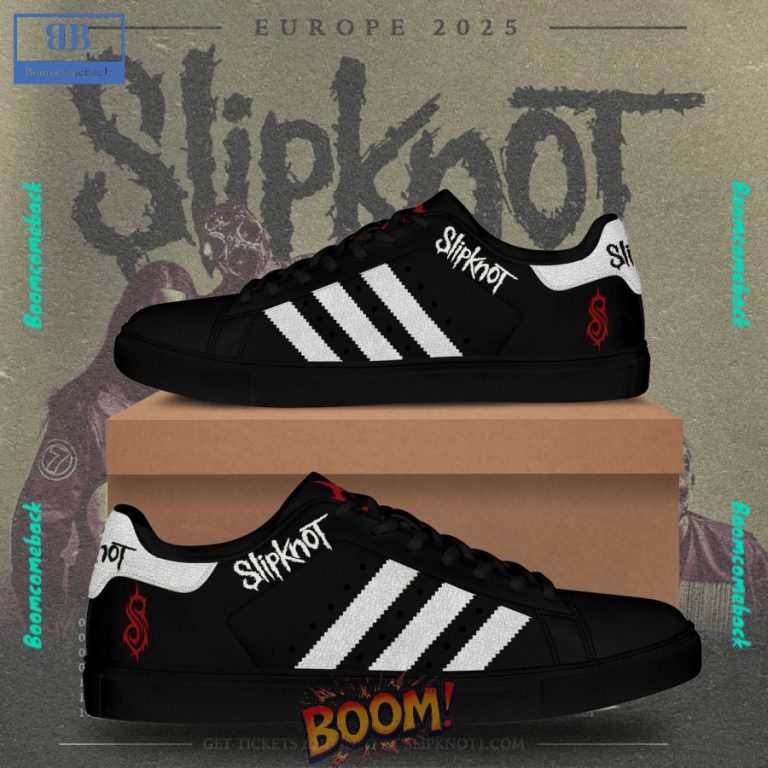 Slipknot Band Classic Black & White Stan Smith Shoes