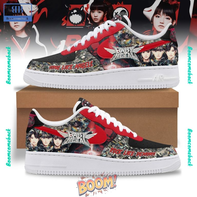 Babymetal Rock Like Demons Nike Air Force Sneakers