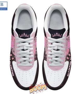 black pink in your area custom nike air force sneakers 4 hitgn