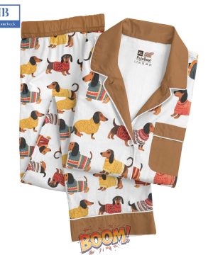 Dachshund Cozy Pajamas Set For Men Women