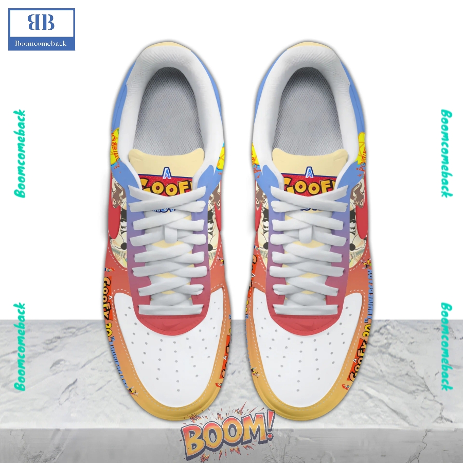 Disney Goffy 30th Anniversary Nike Air Force Sneakers Disney Goffy 30th Anniversary Nike Air Force Sneakers