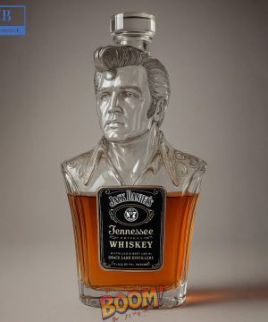 Elvis Presley 90th Anniversary Whiskey Bottle