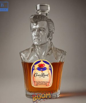 Elvis Presley 90th Anniversary Whiskey Bottle