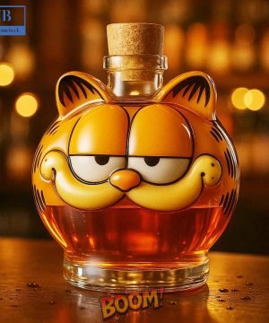 Garfield And Odie Whiskey Bottle