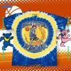Grateful Dead x Chicago Bulls Skeleton Tie-Dye Shirt